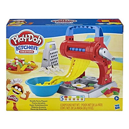 Hasbro Play-Doh - Set per la Pasta (Playset Kitchen Creations con 5 vasetti di Pasta da Modellare Play-Doh)
