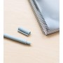 Erik® - Quaderno appunti a quadretti Lily & Val, perfetto per scuole elementari, medie e superiori, A4, 5x5, microperforato