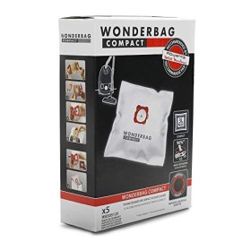 Rowenta WB305120 Set 5 Sacchi Wonderbag Compact Universali per Aspirapolvere