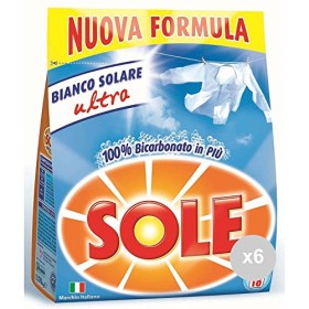 Sole Set 6 Ricarica 18 misurini Sacco Polvere detersivo per Il bucato, Multicolore, Unica