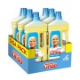Mastro Lindo Detersivo Pavimenti Limone, Maxi Formato 6 Pezzi da 950 Ml, 5.7 L