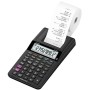 Casio HR-8RCE-BK Calcolatrice Scrivente Portatile, Display a 12 Cifre, Funzioni Check e Correct, Funzioni After Print e Re-print