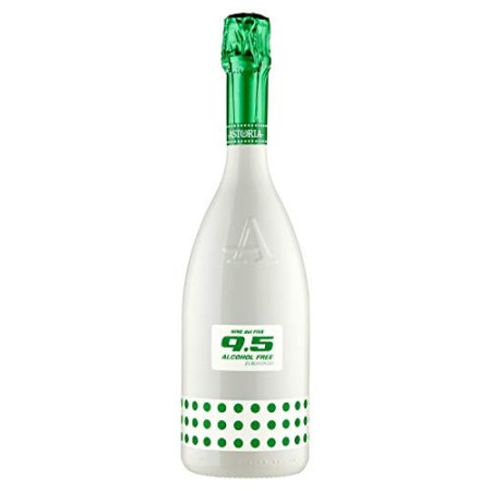 Astoria 9.5 Zerotondo Alcohol Free Spumante - 3 bottiglie da 750 ml, Totale:2.25 l