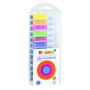 Morocolor PRIMO, Tempere per dipingere 8 colori metallizzati 4 colori fluo, tempere lavabili per bambini colori a tempera in tub