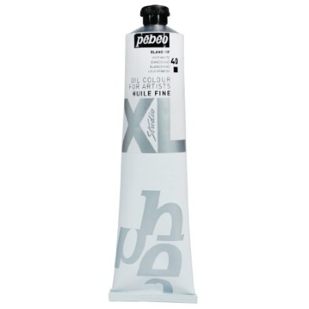 PEBEO - Tubetto di Colore ad Olio XL, 200 ml, Colore: Bianco Vivo