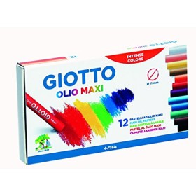 Giotto pastelli ad olio in astuccio da 12 colori