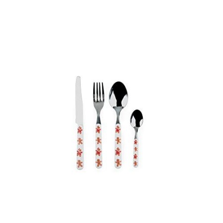 Excelsa Ginger Boy&Girl Servizio, Bianco con Decoro