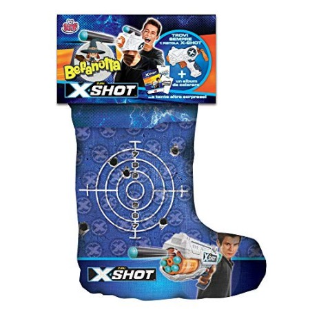 Grandi Giochi X-Shot 2019 GG00046 Calza Befanotta, Multicolore