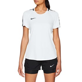 Nike Academy18, T Shirt Donna, White Black, S