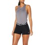 Nike PRO 3-inch, Pantaloncini Sportivi Donna, Nero Black/White 010), 44 (Taglia Produttore: Medium)