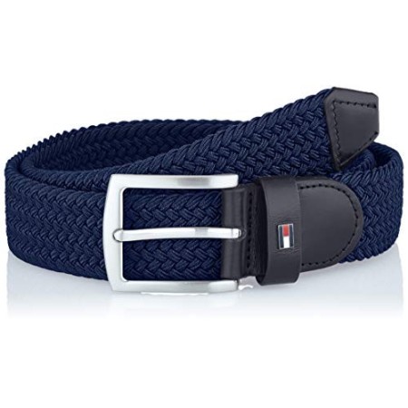 Tommy Hilfiger Denton Elastic 3.5 Cintura, Blu (Sky Captain Cjm), 2 (Taglia Unica: 80) Uomo