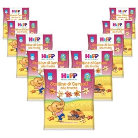 HiPP, Stelline Di Cereali Bio Alla Frutta, 9 Confezioni Da 30 G - 270 g