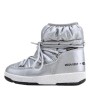 Moon-boot Jr Girl Low Nylon WP, Stivali da Neve Bambini e Ragazzi, Argento (Argento 002), 37 EU