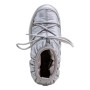 Moon-boot Jr Girl Low Nylon WP, Stivali da Neve Bambini e Ragazzi, Argento (Argento 002), 37 EU