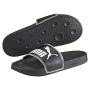 PUMA Leadcat, Scarpe da Spiaggia e Piscina Unisex-Adulto, Nero (Black-White), 44.5 EU