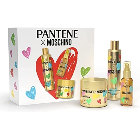Pantene Per Moschino Edizione Limitata Chiara Ferragni Kit Regalo Capelli Shampoo Maschera Olio 
