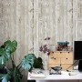 Hode Carta da Parati Carta Adesiva per Mobili Porta Muro Effetto Legno Vinile Pellicola Autoadesivo Decorativa 45X300cm