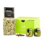 SCIARA - Kit Pasta al Pistacchio - Pennette al Pistacchio, granella di Pistacchio e pesto di Pistacchio con 60% di pistacchio - 