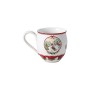 Villeroy & Boch Toy's Fantasy Tazza Jumbo Babbo Natale con Animali della Foresta, Porcellana, Multicolore, 0,53 l