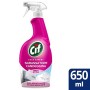 Cif Casa Expert Sgrassatore Candeggina, Spray Detergente Igienizzante per Superfici Dure - 650 ml
