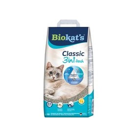 Lettiera Biokat's Classic Fresh 3in1 - Fiori di cotone - % 2 x 10 l