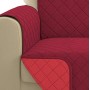 KasaShop COPRIDIVANO/SALVADIVANO Deluxe Imbottito, Reversibile Doubleface Copertura Divano (Bordeaux, Poltrona)