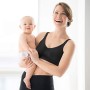Medela Reggiseno Gravidanza e Allattamento, Nero, L