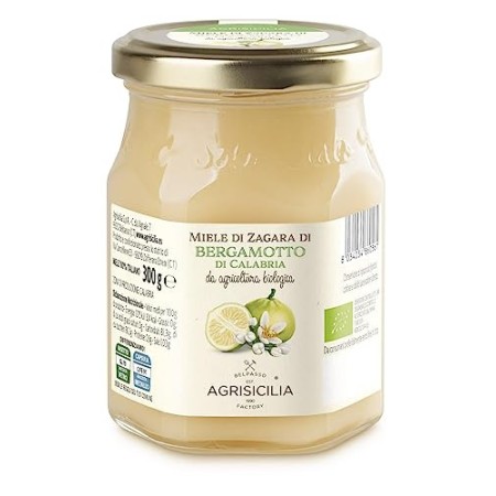Agrisicilia Miele Di Bergamotto Da Agricoltura Biologica - 300 g