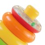 Fisher Price- Piramide 5 Anelli, Giocattolo Impilabile per Bambini 6+ Mesi, FHC92