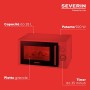 Severin MW 7873 Forno Microonde, 28 lt, Bianco