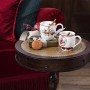 Villeroy & Boch Toy's Fantasy Tazza Jumbo Babbo Natale con Animali della Foresta, Porcellana, Multicolore, 0,53 l