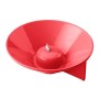 Guzzini Home Porta Zampirone, Candela e Incenso Rapa Nui, 14.6 x 4.4 cm, Rosso (Coral Red)