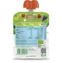Cuore di Frutta Frullato di Frutta Bio, Mela, Fragola, Uva Rossa e Avena - Confezioni da 90G, 12 Unità