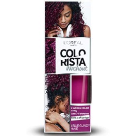L'Oréal Paris Colorista Washout Vivid Colorazione Capelli Temporanea per Capelli Bruni, Borgogna (Burgundy)