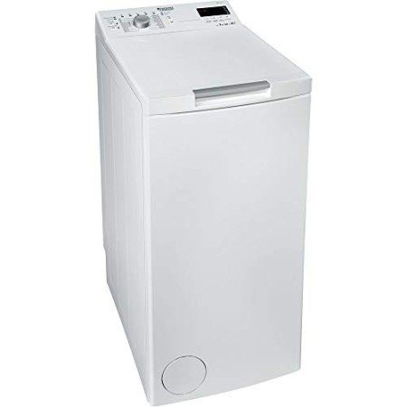 Hotpoint WMTF 722 HC It, Lavatrice a Carica Dall'alto, 7 Kg, 9 Programmi, A++, 1200 Giri/Min, Bianco