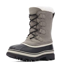 Sorel Caribou, Scarpone Invernale Donna, Grigio Shale Stone 051, 39 EU