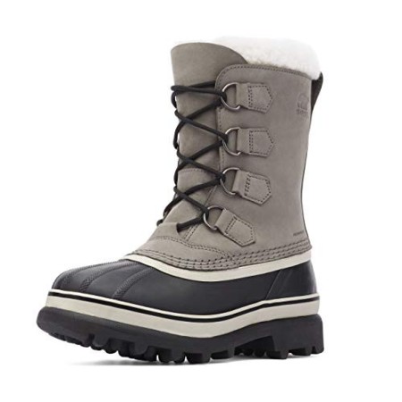 Sorel Caribou, Scarpone Invernale Donna, Grigio Shale Stone 051, 39 EU