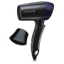 Remington D2400 Asciugacapelli da viaggio, Manico Pieghevole, 2 temperature/2 velocità, 1400 W, Voltaggio universale