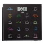 Laica Bilancia PS1061 Pesapersone Elettronica, 180 kg, Vetro Temperato con Serigrafia Gatti