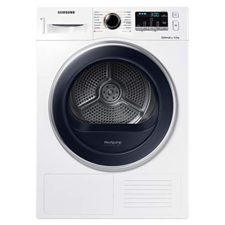 Samsung DV90M5000QW Asciugatrice 9 kg, Bianco con Oblò Blu
