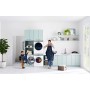 Samsung DV90M5000QW Asciugatrice 9 kg, Bianco con Oblò Blu