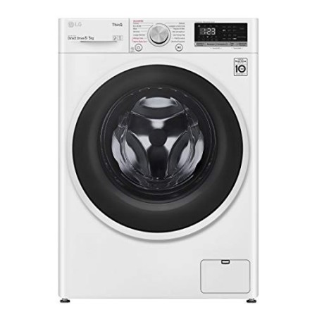 LG F4DT408AIDD Lavasciuga a Carica Frontale 8/5 Kg, Libera Installazione, 1400 Giri/min, Classe A - Lavatrice e Asciugatrice con
