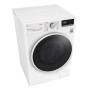LG F4DT408AIDD Lavasciuga a Carica Frontale 8/5 Kg, Libera Installazione, 1400 Giri/min, Classe A - Lavatrice e Asciugatrice con