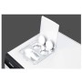 Haier HWD100-BD1499U1, Lavasciuga Super Drum 10+6 kg, Programma micro-vapore I-Refresh, Libera installazione