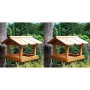 Kingfisher HBT Mangiatoia per Uccelli in Legno