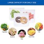 Sacchetti Alimenti Riutilizzabili 12 Pezzi Ziplock Sacchetti Portaoggetti (2 per Frutta/5 per Tramezzini/5 per Snack) Sacchetti 