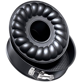 Zenker 2 - Teglia con fondo staccabile, 26 cm, colore: Nero