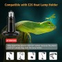 LEDGLE E27 Lampada ad Infrarossi per Rettili Potenza 100 W