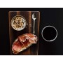 Speck leggermente affumicato, metà, Salumi Pasini, 1 kg