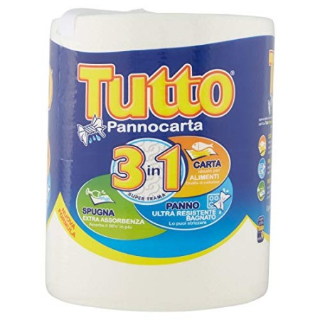 Tutto - Pannocarta, 3 in 1 -   1 bobina